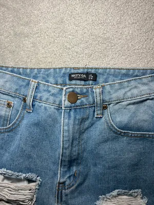 Girl Talk Distressed Mom Jeans thumbnail 4