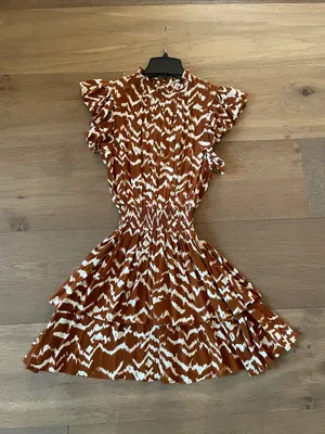 Cleobella Karina Mini Dress in Ginger Women's Size Small thumbnail 6