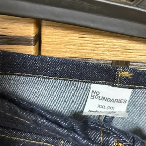 No‎ Boundaries Dark Wash Denim Cargo Skirt Size XXL thumbnail 5