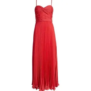 AQUA Pleated Chiffon Gown Size 4‎ thumbnail 3