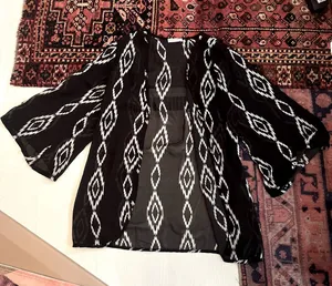 Body Central Print swim coverup cardigan thumbnail 1