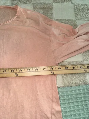 Alo Lightweight‎ Long-Sleeve Crewneck Top - Blush Pink thumbnail 2