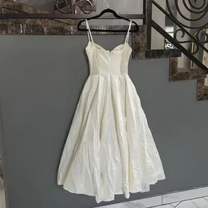 House of Cb Mademoiselle White Tulle Midi Dress thumbnail 3