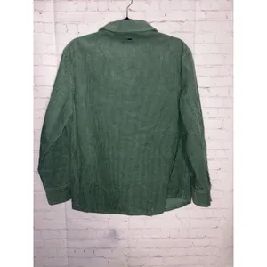ONeill Tidal Button-Up Jacket Womens Small‎ Green Corduroy Shacket Shirt Jacket thumbnail 4