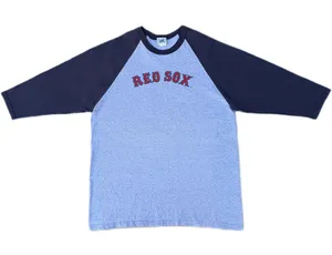 Vintage Lee Boston Red Sox MLB Baseball Johnny Damon 18 Grey Graphic T-shirt thumbnail 1