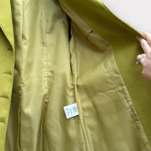GUESS Collection Chartreuse Belted Blazer thumbnail 6