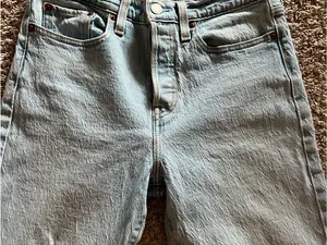 Levi's Light Blue Straight Leg Women's Jeans thumbnail 2