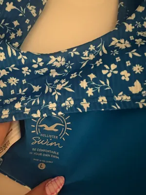 Hollister blue bikini top thumbnail 5