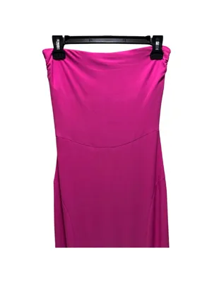 Norma Kamali x Revolve Strapless Fishtail Gown in Orchid Pink Size XS thumbnail 5