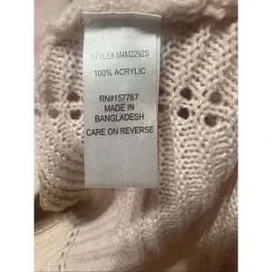 Inner Circle woman’s Sweater Sz XL NWOT Pink thumbnail 4