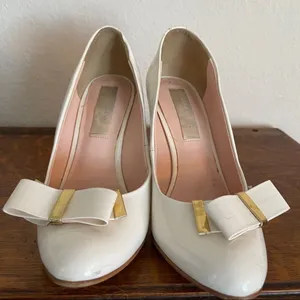 Andrea‎ Heels White Size 7 thumbnail 7