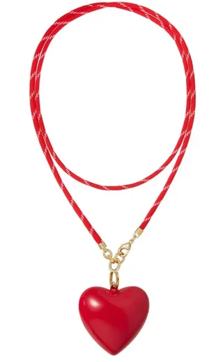 NWOT Roxanne Assoulin Ling Happy Cord Charm Necklace thumbnail 1