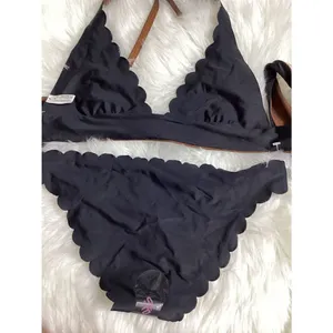 New. PilyQ Copper Reversible Wave bikini set. M-top/L-bottom. Runs small thumbnail 9