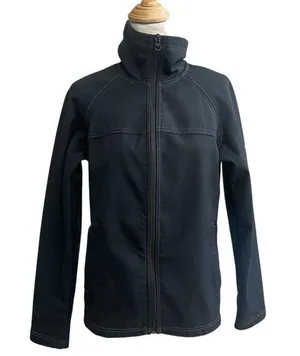 Columbia Jacket Women small soft shell Polyester Black Full Zip See all Approx m thumbnail 1