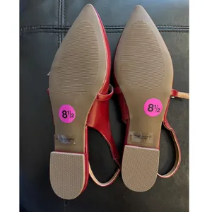 DV by Dolce Vita Red Pointed Toe Mary Jane Flats thumbnail 5