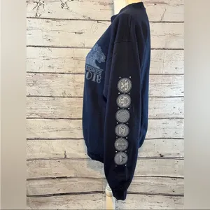 DISNEY Sweatshirt Walt Disney World 2018 Four Parks/Mickey Mouse Graphics Navy-M thumbnail 2