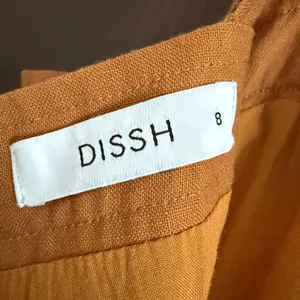 DISSH | Louise Linen Square Neck Mini dress - Light Brown | US Size 4 AU Size 8 thumbnail 7
