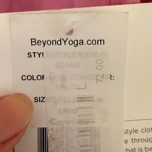 Beyond Yoga Spacedye Motivation Cropped Tank Pink SD4640 Womens Large NEW thumbnail 5