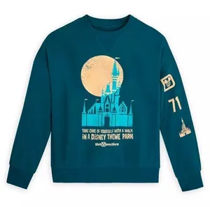 Walt Disney World Pullover Sweatshirt Take Care Of Yourself Take a Walk thumbnail 1