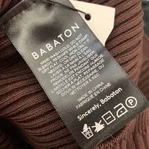 Babaton brown ribbed top thumbnail 5