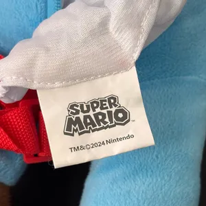 Super Mario Bros. Mario 18" Plush Backpack Nintendo Official Product thumbnail 3