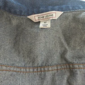 Adam Levine Womens Medium Wash Denim Trucker Vest Blue Size Medium thumbnail 3