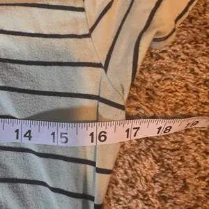 A Pea in the Pod Maternity Dress‎ Striped T-Shirt Short Sleeve Casual M thumbnail 3