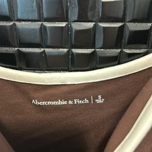 Abercrombie and Fitch brown body con spaghetti strap mid length dress thumbnail 2