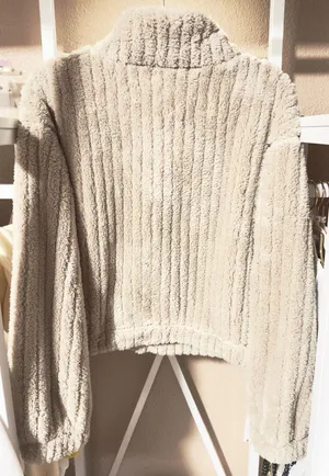 Boutique Sherpa Shacket thumbnail 5
