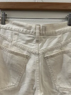 Madewell‎ The '90s Mid-Length Jean Short in Vintage Canvas: Button Front Size 25 thumbnail 9