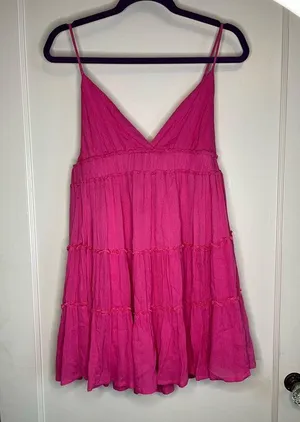 Cotton candy LA mini dress thumbnail 3