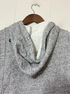 FIGS Essentials Hoodie XS Gray Full Zip Jacket Soft Fleece Medical Athleisure thumbnail 10