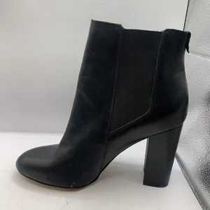 Sam Edelman Women's Case Leather Block-Heel Booties Black size 10 Ankle D17 thumbnail 8