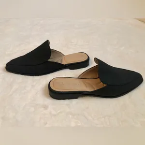 Black and Tan Animal Print Mules size 6.5 New Without Box minimalist business thumbnail 5