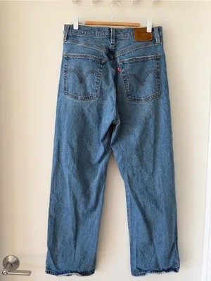 Levi's Levi Strauss Ribcage Straight Ankle Jeans Medium Wash thumbnail 2