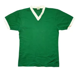 Vintage Soffe Athletic Mesh V-Neck Green Blank Jersey Womens M 70s Retro Tomboy‎ thumbnail 1