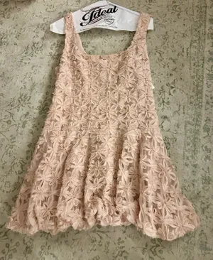FABLE 3D FLORAL BUBBLE DRESS-ASTR thumbnail 3