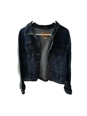 One5One Denim Medium Wash Blue Jacket Size L thumbnail 2