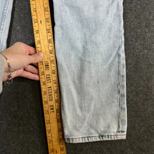 Abercrombie & Fitch Ultra High Rise Ankle Straight Jean Light Wash 27/4 Distress thumbnail 5