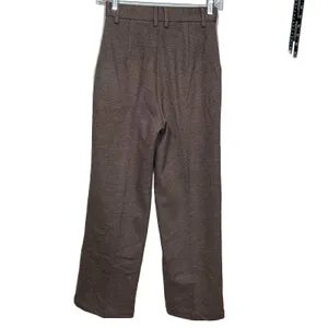 NAGUAGU Women’s Brown Dress Pants Size S Trousers Waist 25 Inseam 26.5 thumbnail 5