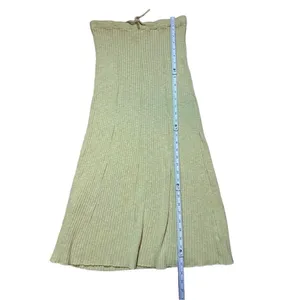 Free People FP Beach High-Waisted Shine Bright Maxi Skirt ribbed pull‎ on sz S thumbnail 7