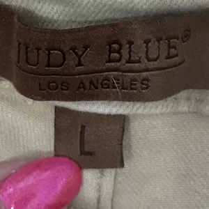 Judy Blue Shorts Womens L Beige Bermuda Denim Stretch 4.5 In Casual JB150249C thumbnail 8