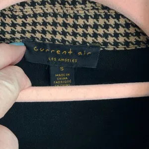 Current Air Houndstooth Top/Shacket size small‎ thumbnail 2