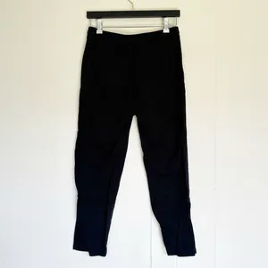 GAP Easy Pant Cotton Blend Drawstring Lightweight Black XS thumbnail 5