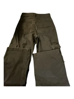 Hollister Ultra High-Rise Baggy Cargo Pants Black Womens Size 4L (27 Long, 32" Inseam) thumbnail 2