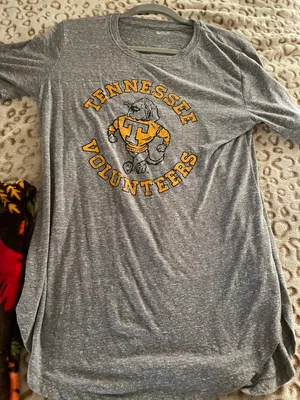 Tennessee Volunteers Tee Gray Size M thumbnail 1