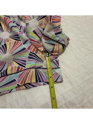 BedHead PJS Trina Turk Pajamas Fanfare Print Cotton Poplin Shorts Set NWT Sz XL thumbnail 15