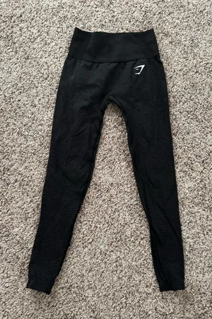 Gymshark Black Leggings Seamless thumbnail 1
