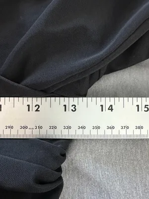 Abercrombie Black Long Sleeve Asymmetrical Wrap Bodysuit Size Medium thumbnail 7