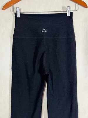 Beyond Yoga Spacedye Practice High Waisted Bootcut Pants Legging in Dark Night M thumbnail 7